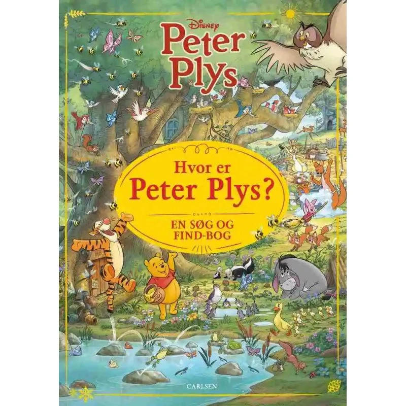 Hvor er Peter Plys? Søg og find-bog