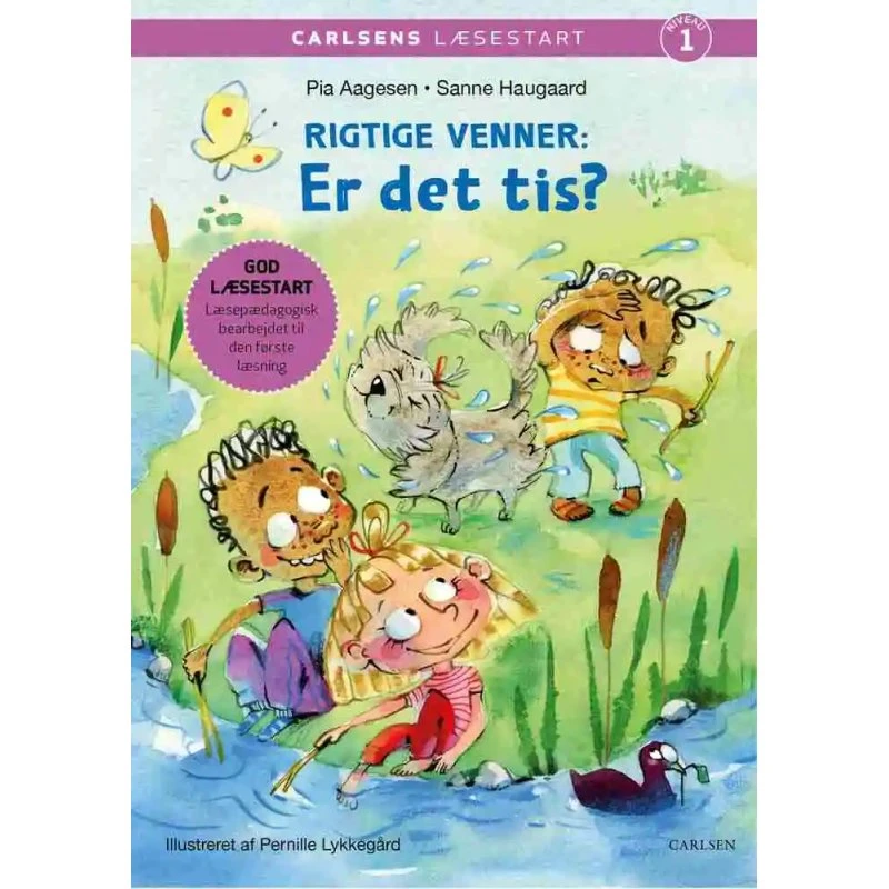Carlsens Læsestart: Rigtige venner - Er det tis?
