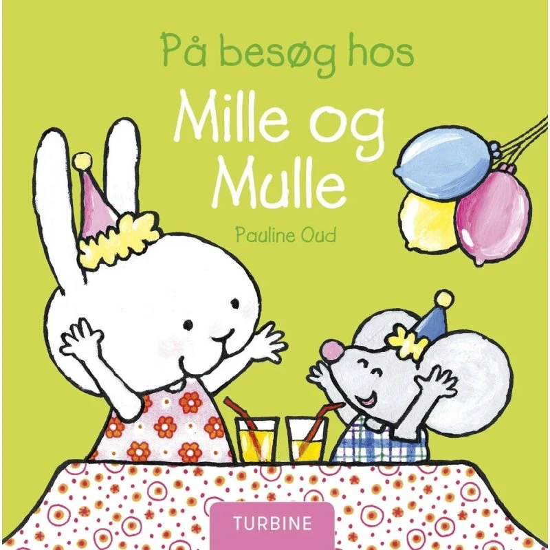 På besøg hos Mille og Mulle - billedbog til små børn