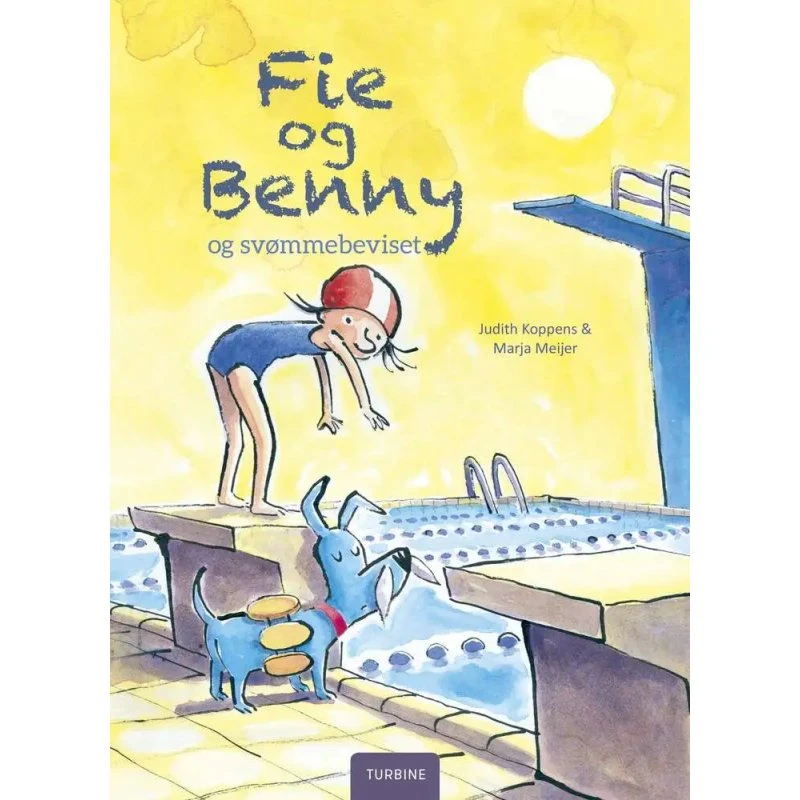 Fie og Benny og svømmebeviset – børnebog