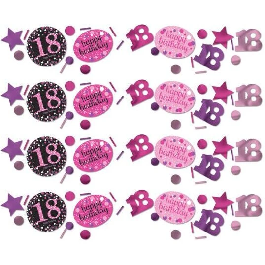 Konfetti Sparkling Pink 18 år - 34 g