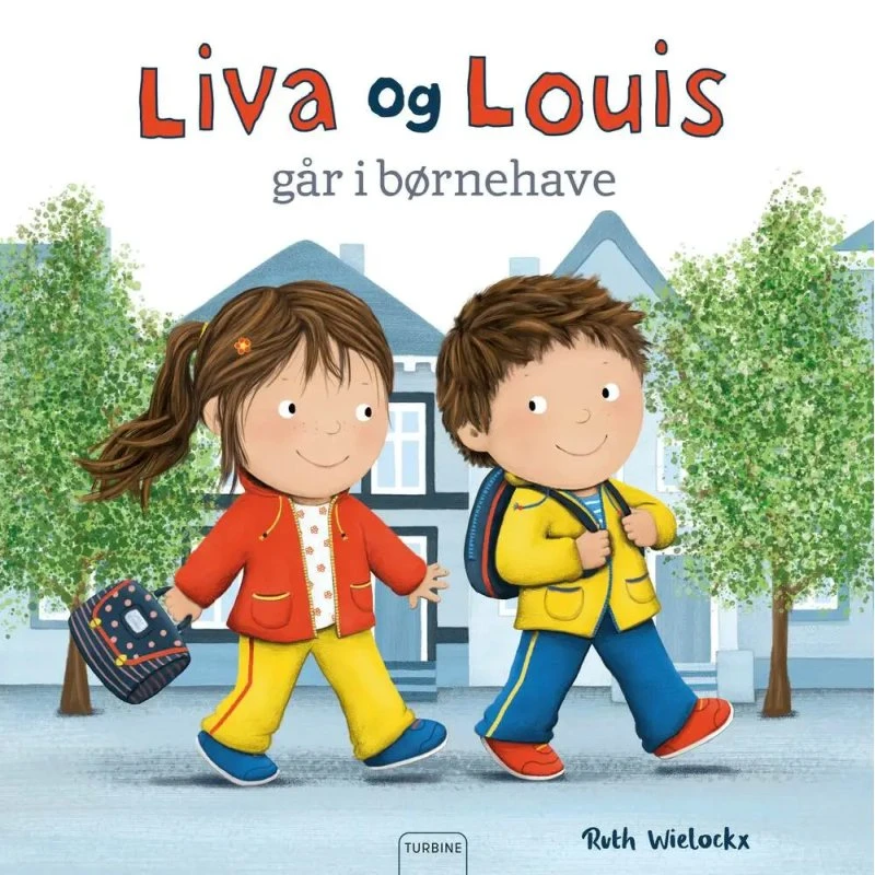 Liva og Louis går i børnehave - billedbog til 3+