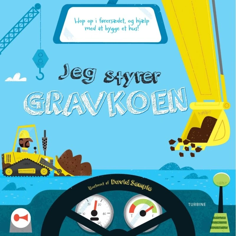 Jeg styrer gravkoen – interaktiv billedbog