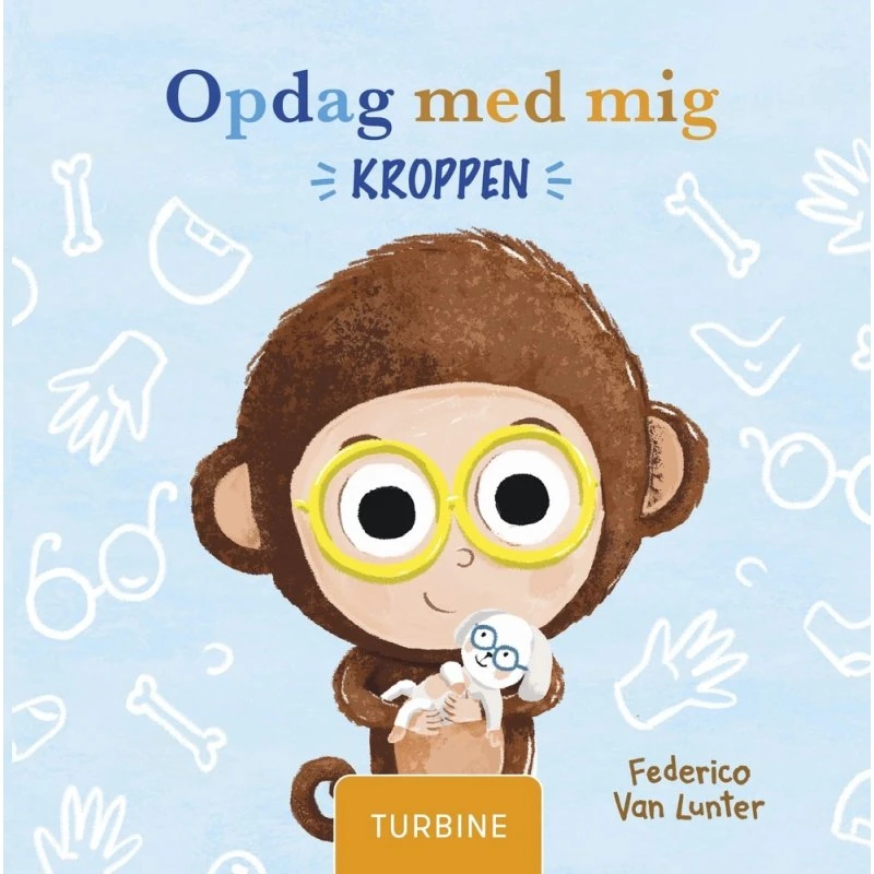 Opdag med mig: Kroppen – interaktiv bog til 12 mdr