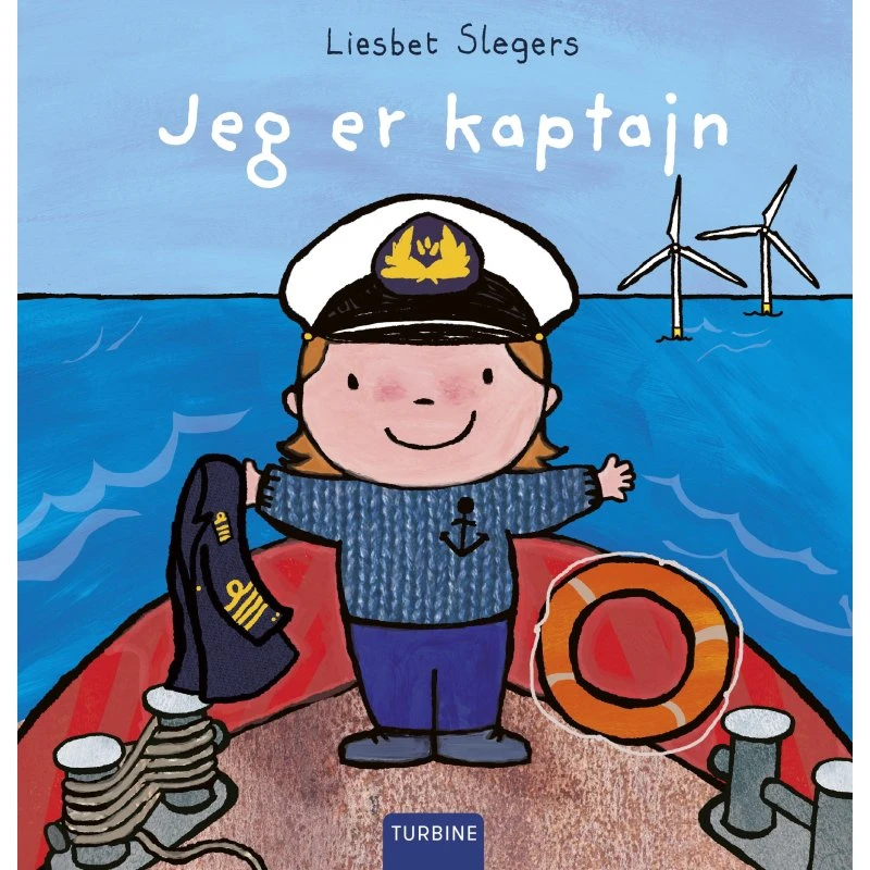 Jeg er kaptajn – børnebog af Liesbet Slegers