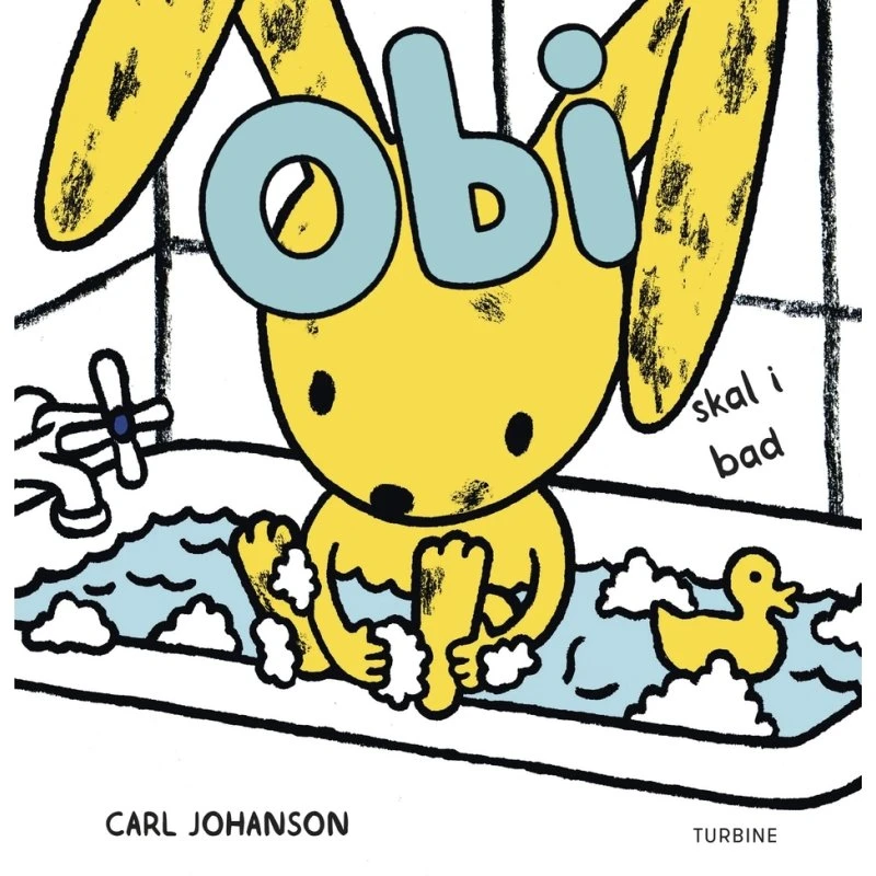 Obi: Skal i bad? - Papbog for de mindste