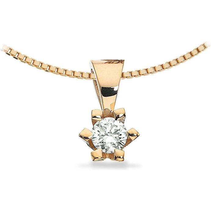 Scrouples Victoria vedhæng 14 kt guld m. 0,20 ct TW/SI