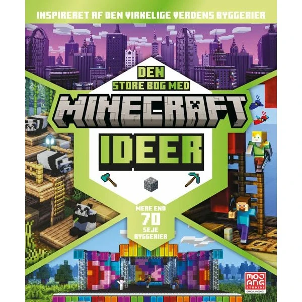 Den store bog med Minecraft-idéer – 70+ byggerier