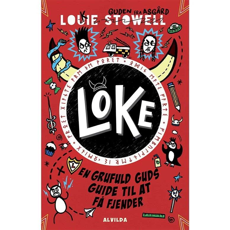 Loke 4: En grufuld guds guide til at få fjender - Louie Stowell