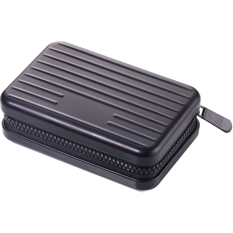 Troika Hardcase Kortholder 20 kort, matt sort