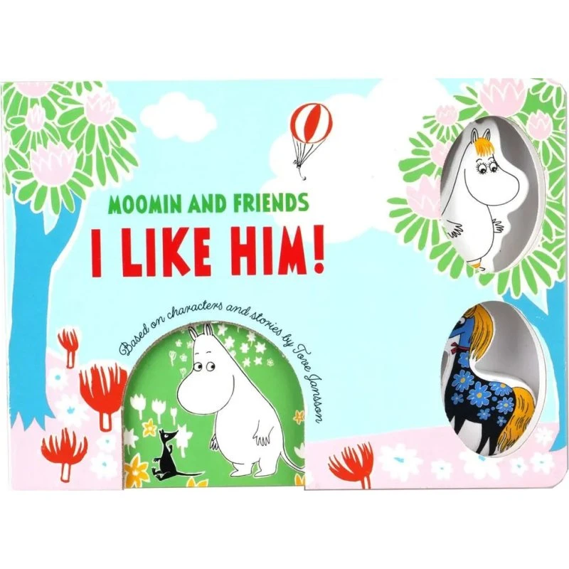 Moomin & Friends: I Like Him! – Engelsk papbog