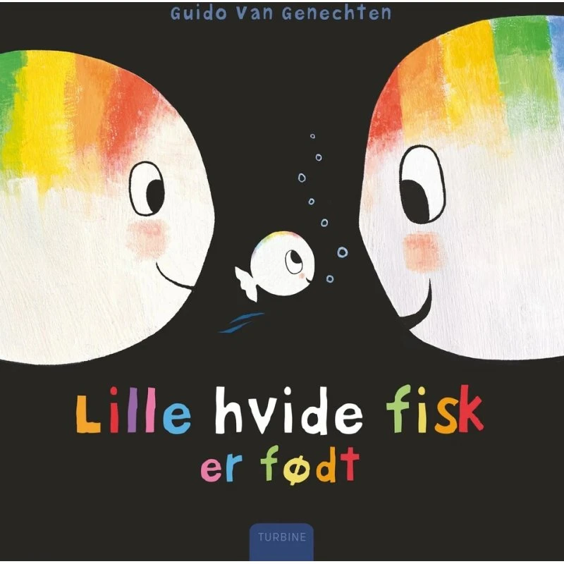 Lille hvide fisk er født – billedbog