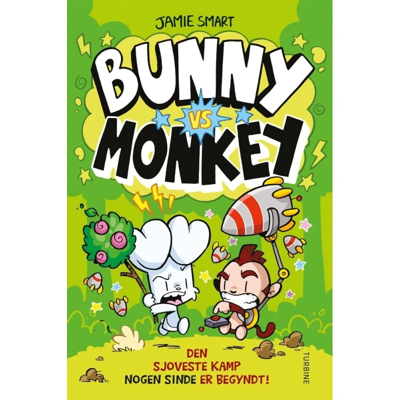Bunny vs Monkey – børnebog af Jamie Smart