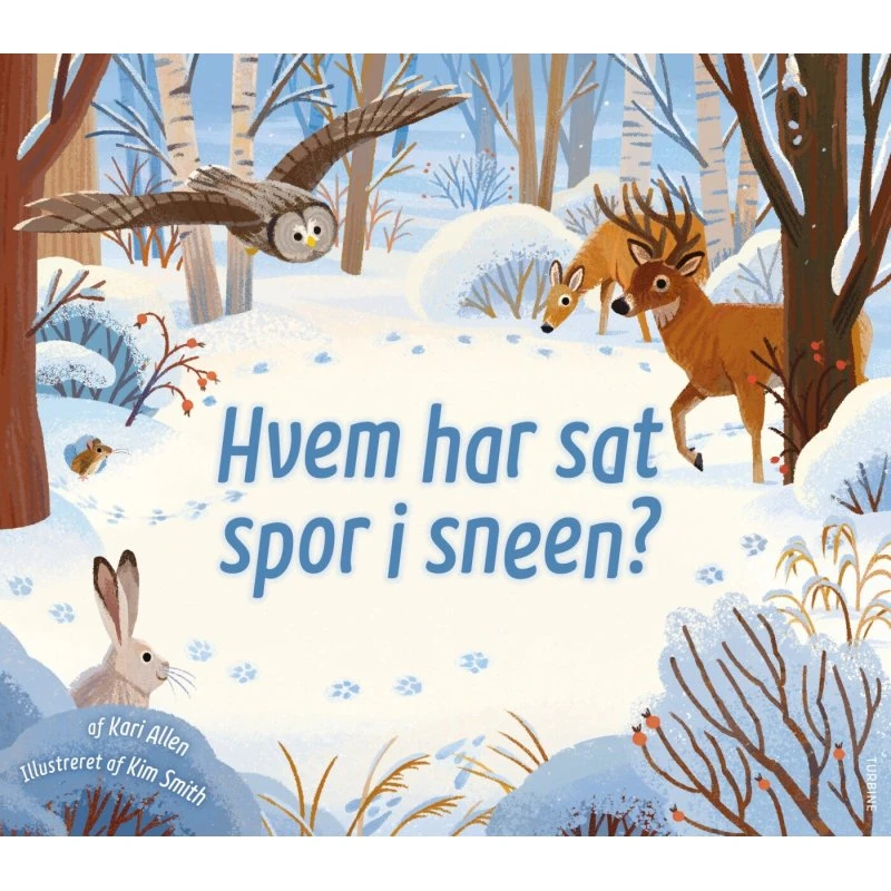 Hvem har sat spor i sneen? - Kari Allen (børnebog)