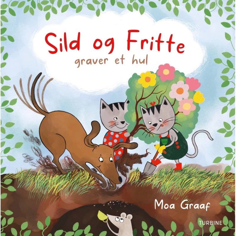 Sild og Fritte graver et hul – Moa Graaf
