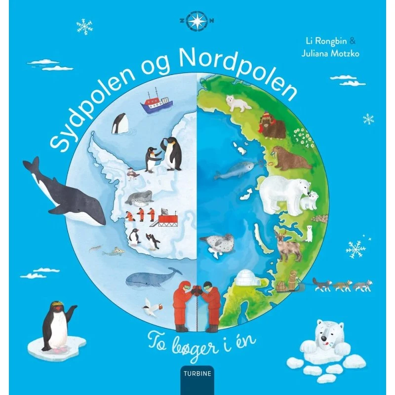 Sydpolen og Nordpolen – To polare verdener