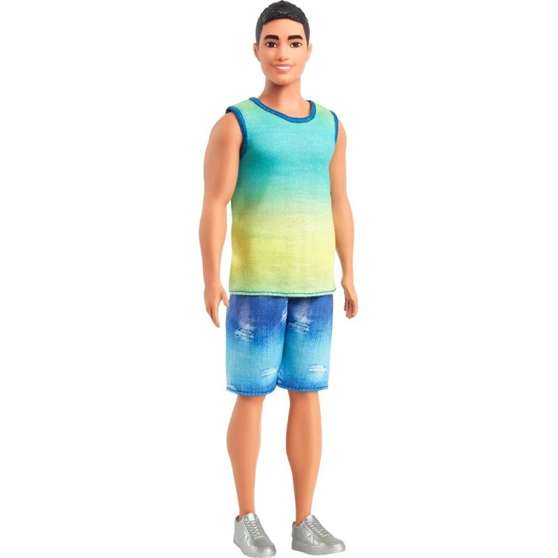 Barbie Fashionista Ken - Ombre tanktop og jeansshorts