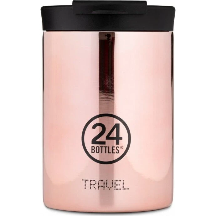 24Bottles Travel Tumbler 0,35 L – Rose Gold