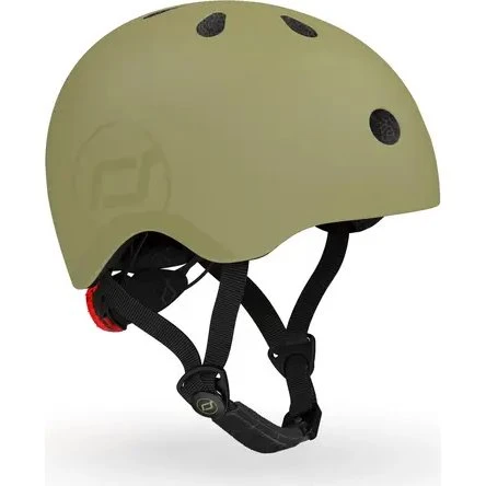 Scoot & Ride Børnehjelm S-M (51-55 cm) Olive