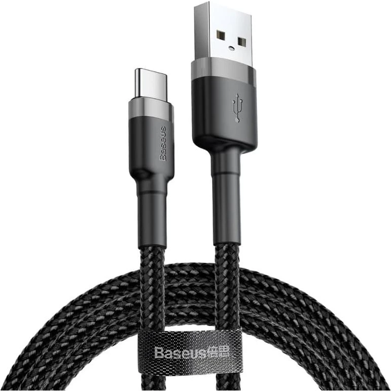 Baseus Cafule USB-A til USB-C kabel 2 m – nylon, 2A