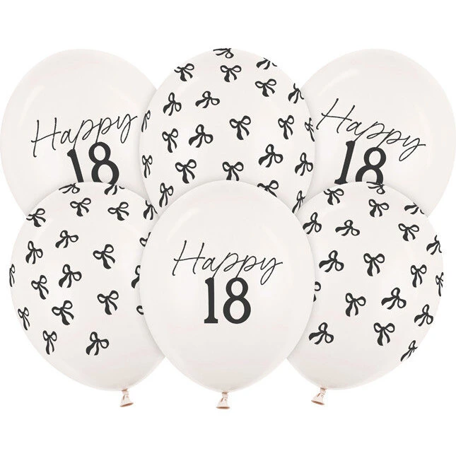 Universal Pastel Off-white Balloner Ø30 cm, 6 stk