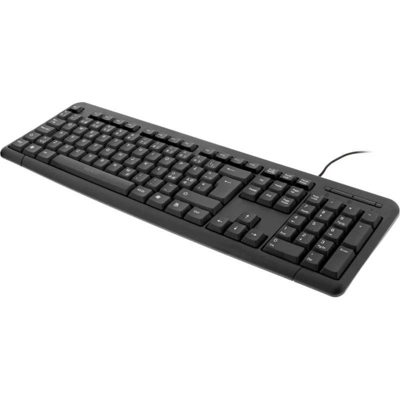 Deltaco TB-53 USB tastatur - Nordisk, sort