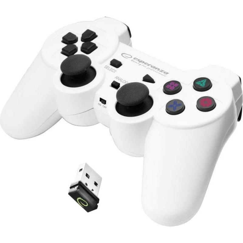 Esperanza Trådløs Gamepad PC/PS3 — Vibration, 2.4GHz