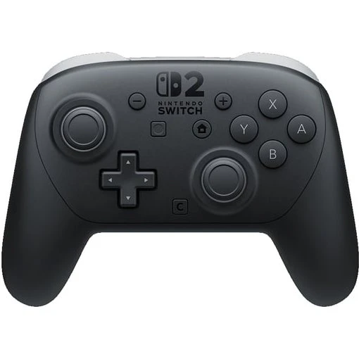 Nintendo Switch 2 Pro Controller – Sort (Bluetooth, USB-C)