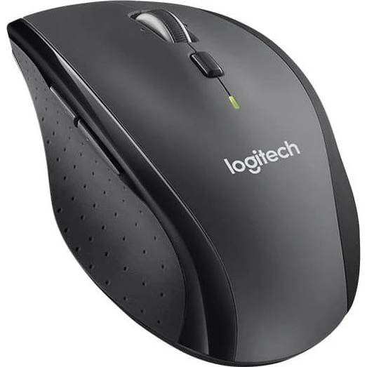 Logitech Marathon M705 trådløs mus – ergonomisk, sort
