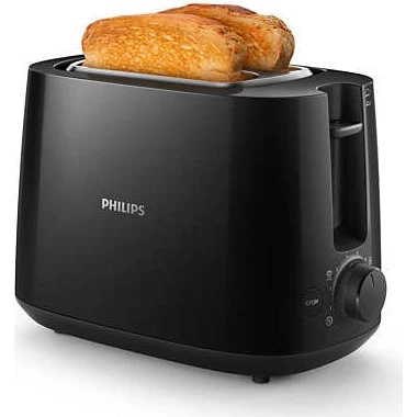 Philips HD2581/90 Brødrister – 2 skiver, sort