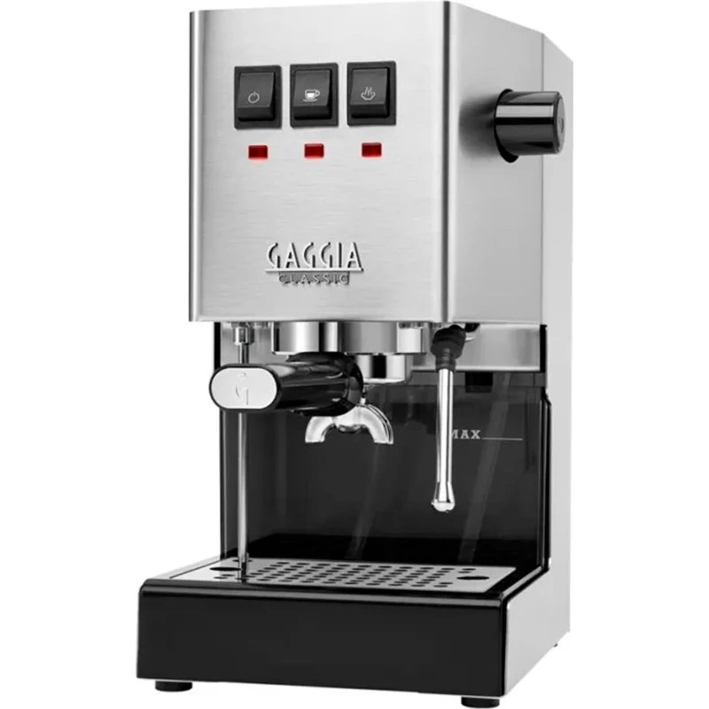 Gaggia Classic E24 espressomaskine, børstet stål