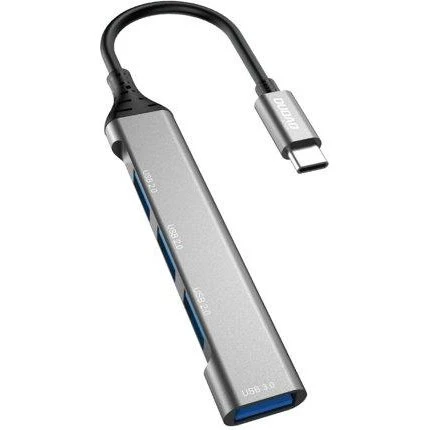 Dudao A16T USB-C 4-i-1 hub – 3x USB2.0 + 1x USB3.0