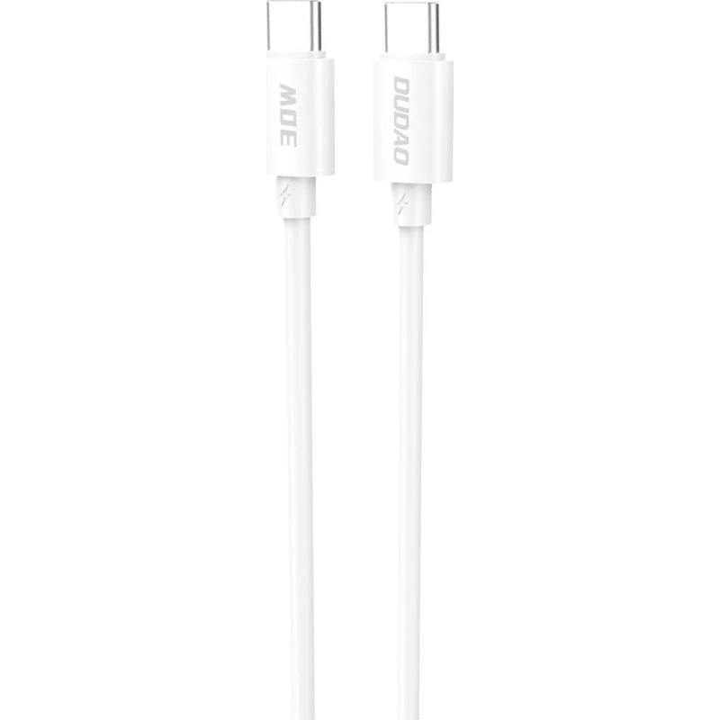 Dudao L4C USB-C til USB-C kabel 2 m 30W - hvid