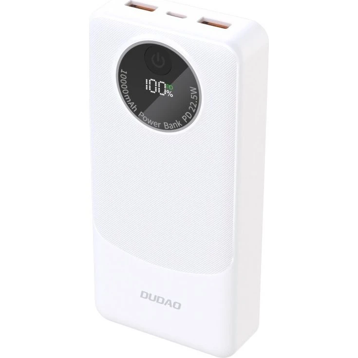 Dudao K12Pro Powerbank 20000 mAh - 22,5W Hvid