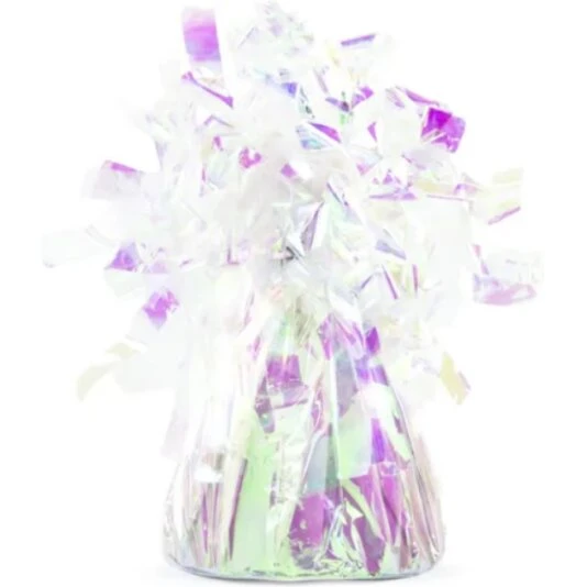 Ballonvægte fluorescerende 4 stk. 130 g – iriserende