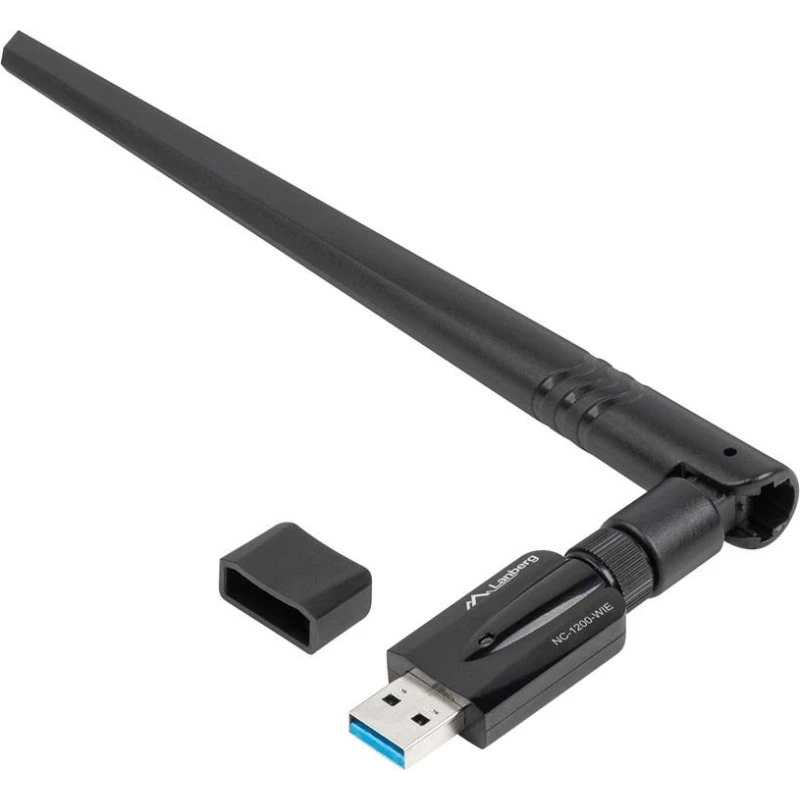 Lanberg NC-1200-WIE AC1200 USB 3.0 Dual-Band netværksadapter