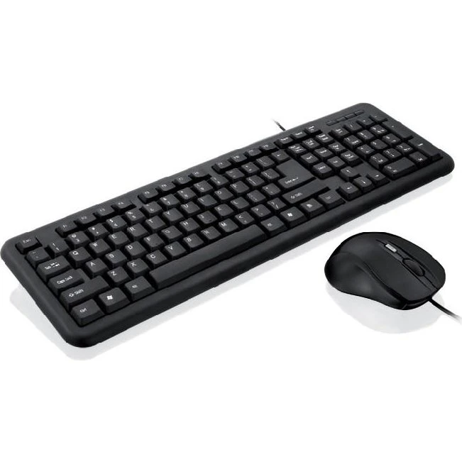 iBOX OFFICE KIT II – USB tastatur & mus, sort