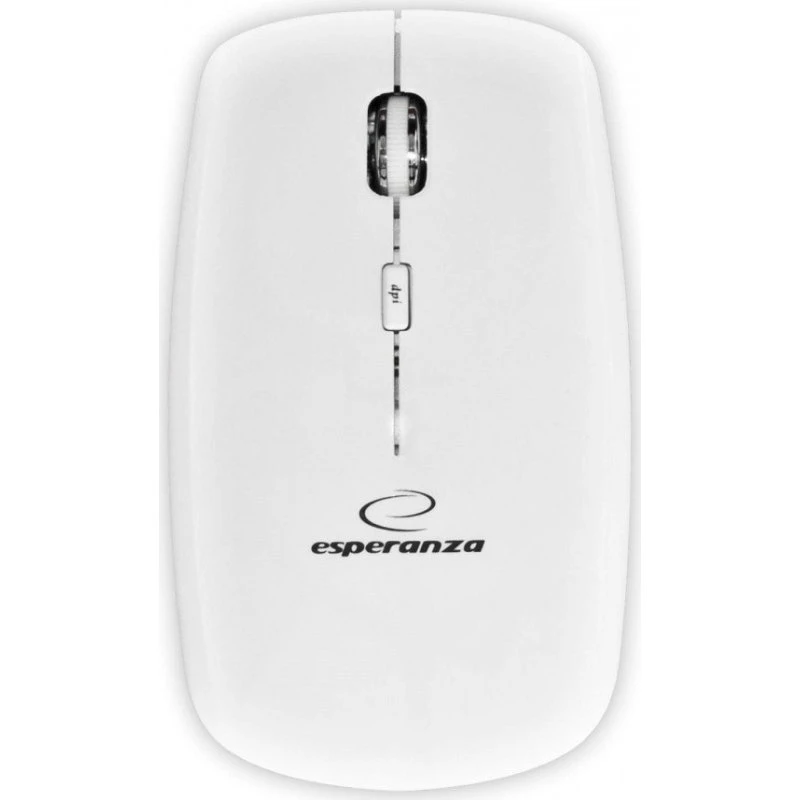 Esperanza EM120W Trådløs Optisk Mus 2.4 GHz, Hvid