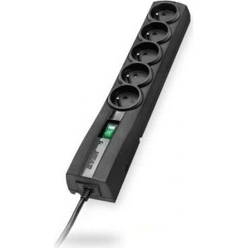 Ever CLASSIC stikdåse m. overspændingsbeskyttelse 5-udtag 1,5 m