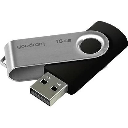 GOODRAM UTS2 16 GB USB 2.0 – sort/sølv