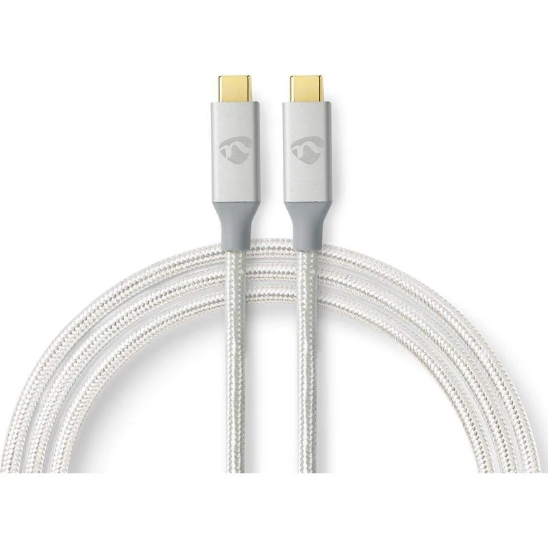 Nedis USB-C til USB-C kabel 1 m – USB 3.2 (op til 20 Gbps)