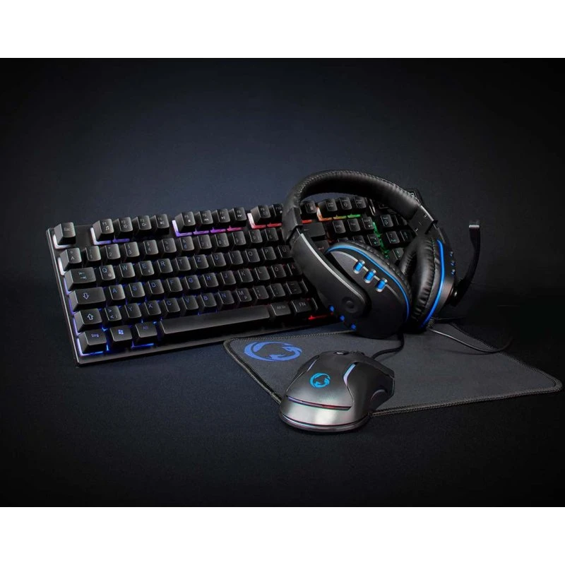 Nedis 5-i-1 Gaming Combo Kit – Tastatur (DE QWERTZ)