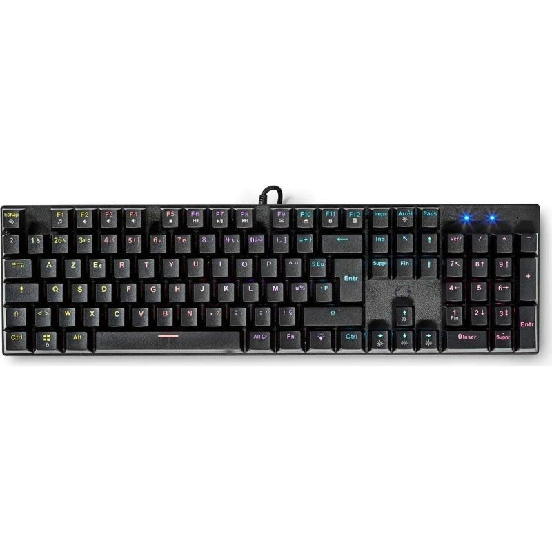 Nedis GKBDM110BKFR Mekanisk Gamingtastatur AZERTY