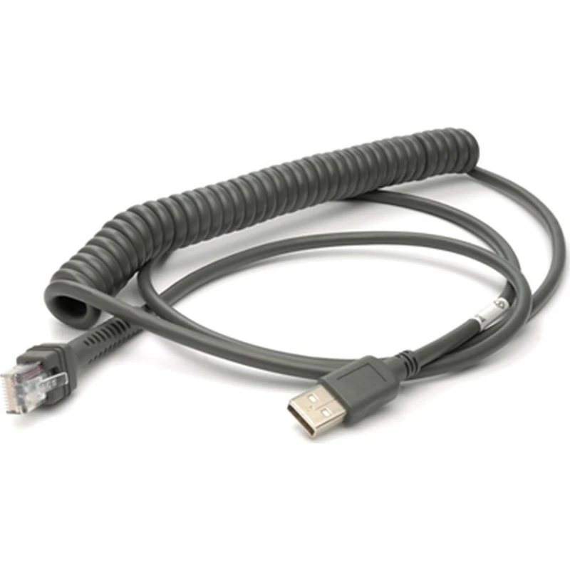 Datalogic CAB-524 USB-kabel 2,4 m – sort