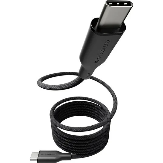 PanzerGlass empower Magnetic USB-C 240W 1,5m – Sort