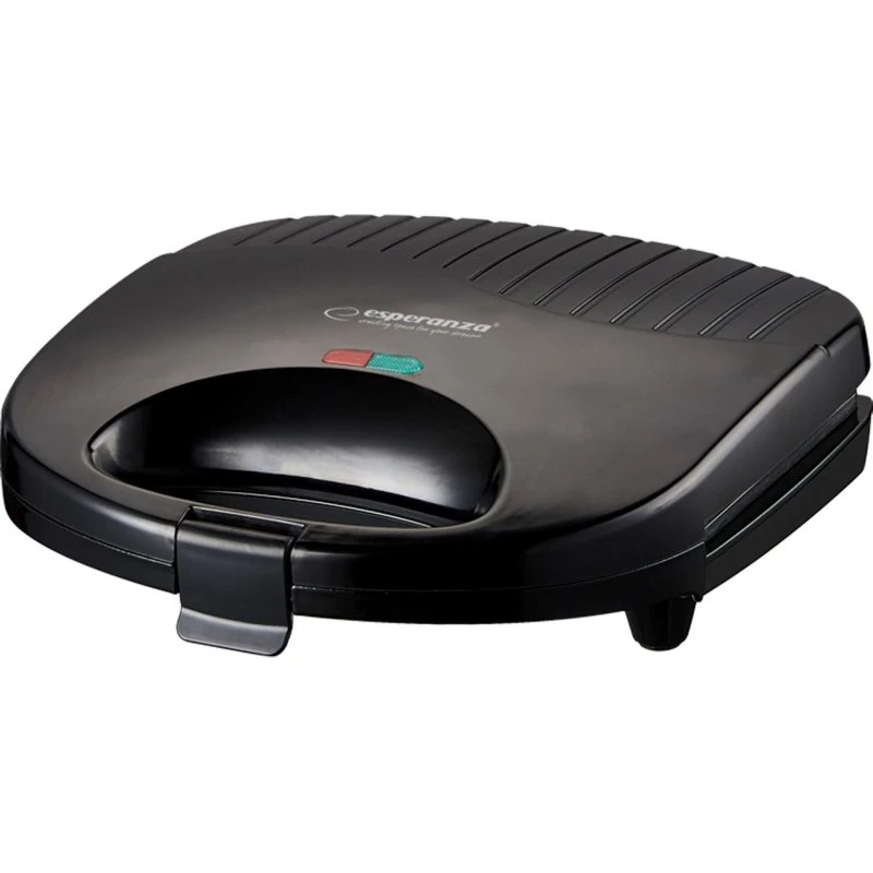 Esperanza EKT009 Panini- & Sandwichtoaster 1000W, sort