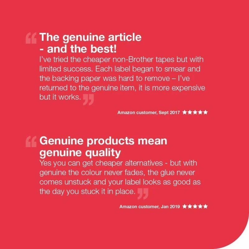 Brother TZe-M961 lamineret bånd 36 mm (sort på sølv)