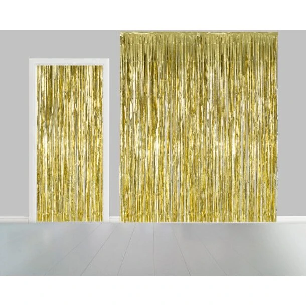 Party Dørforhæng 100x240 cm, Guld