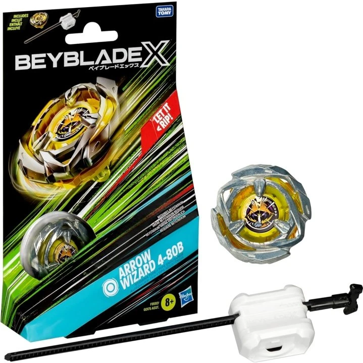 Beyblade X Arrow Wizard 4-80B Starter Pack – Gul