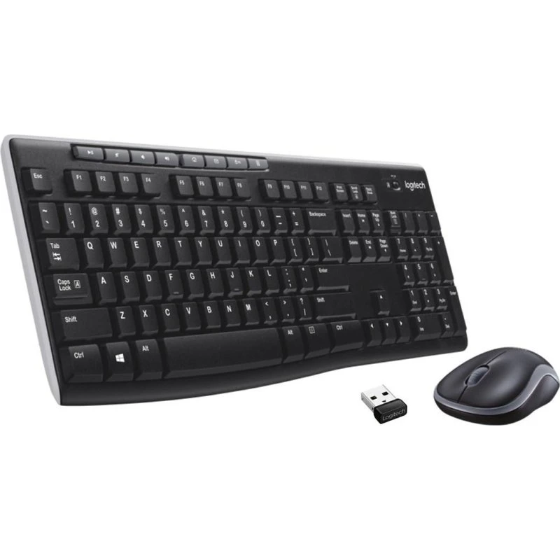 Logitech MK270 Trådløs combo – tastatur + mus (US Intl)